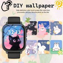 2026 New 1.83 Inch HD Full Touch Screen Smart Watch, Unisex, Supports Calling, Step Counting, Calorie Calculation, Multiple Sports Modes, Message And Call Notifications, Multi-Functional Smart Watch, Suitable For Sports - Multicolor - View 6