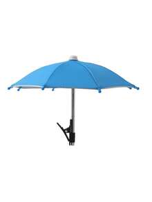 Mini Phone Sun Shade, Universal Clip-On Bracket, Outdoor Sun Protection Umbrella, Rainproof And Sunproof, Unisex, Suitable For Kindle, GPS Navigator, Phone, Travel And Vacation Essential Accessory, Holiday Necessity - Multicolor - View 14