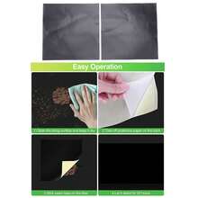2PCS 8x8" Pond Liner Repair Patch, IIR Self Adhesive Waterproof Tape For Garden Fishpond Waterfall Leak - Black - View 6