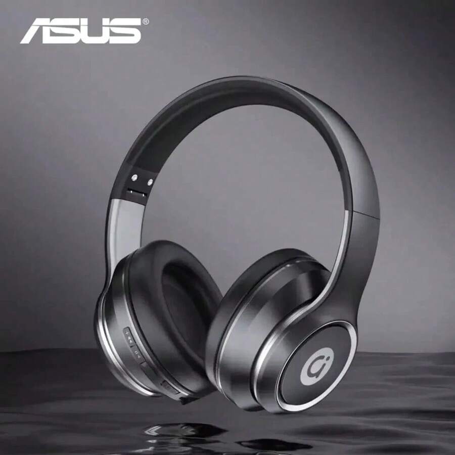 ASUS D96 Earbud Nirkabel dengan Peredam Kebisingan ENC dan Mikrofon, Mode Ganda Kabel/Bluetooth 3.5mm, Earphone Gaming dengan Waktu Siaga Panjang