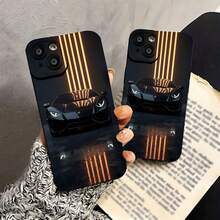 Elegantefundanegracondiseñodecochedeportivo.CompatibleconfundasparateléfonosSamsung:iPhone17,iPhone16ProMax,iPhone15ProMax,iPhone13yiPhone12.FabricadaenTPUparabrindarproteccióncontragolpesycaídas.Unregaloperfectoparasorprenderafamiliares,amigos,seresqueridosyparejas. - Negro - Ver 4