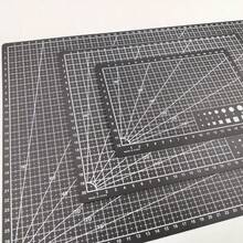 A3 A4 A5 尺寸單面印刷桌面多功能黑色切割墊，手工藝 DIY 工具墊 - 黑色A3+A4+A5 - 查看 4