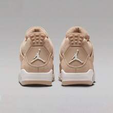 Nike Women's Air Cushion Shock-Absorbing Wear-Resistant Basketball Shoes - Beige Brown - View 5