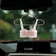 Mini Car Hanging Ornament, Fresh Style Car Pendant, Decorative Hanging Accessory - Multicolor - View 5