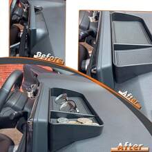 1pc Non-Slip Dashboard Tray - Heavy Duty Non-Slip Car Storage Box, Front Opening Design, Suitable For All Car Models - Can Securely Hold Phone, Keys, Coins And Cards - Car Accessories, Front Opening Design - A - View 3
