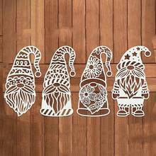 Christmas Metal Cutting Dies - Templates And Stencils For DIY Scrapbooking, Photo Albums, Card Making, Paper Craft Decorations - Sacrifice Theme Cutting Dies - LG22-3671 - View 1