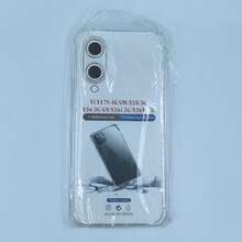 Compatible With Vivo Phone Case Transparent Anti-Drop Shell 1.5mm Thickened Air Cushion Airbag Case Full Coverage Anti-Collision High Definition Transparent Phone Protective Shell, Camera Lens And Screen Raised Protection Precise Cutouts Transparent Air Cushion Phone Case Four Corners Thickened Air Cushion Anti-Drop Shell - Clear - View 11