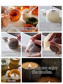 Moule élégant de bougeoir inspiré du Zen Rose / Tulipe / Lotus, reproduisant la texture des pétales et les courbes naturelles, convient pour fabriquer des bougies parfumées et des bougeoirs en plâtre, parfait pour la décoration de la maison, l'ambiance de la table à manger, l'exposition B&B, convient aux passionnés du fait main, aux fleuristes, aux organisateurs de mariages, aux salons de thé, aux espaces de méditation et plus encore, peut être utilisé comme cadeau pour la fête des mères, la Saint-Valentin, la saison des mariages, ajoutant un sentiment de rituel romantique - Bougeoir en forme de cœur avec couvercle - Voir 7
