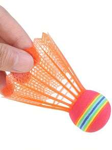 2pcs/6pcs/12pcs Badminton Shuttlecocks, Durable PA Silk, Lightweight And Easy To Track, Suitable For Outdoor And Indoor Sports, Complete Badminton Set - Multicolor - View 5