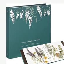 Dried Flower Storage Album, Pressed Flower And Leaf Portable Reusable Plant Collection Paper Album DIY - Multicolor - View 2