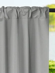 1pc Waterproof Garden Curtain, Suitable For Patio, Balcony, Yard, Perfectly Blocks Rain And Sunlight, Durable And Elegant, Multiple Colors And Sizes Available. - Multicolor 7 - View 4
