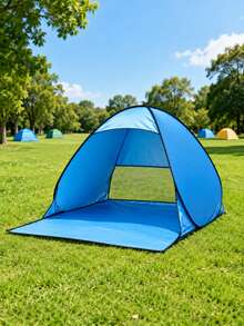 1 Stück/Set Rosa Pop-Up Strandzelt, UPF50+ UV-Schutz, tragbarer leichter Strandpavillon mit Bodenheringen, geeignet für Sommerstrandurlaube, Familienpicknicks, Outdoor-Camping und Musikfestivals - Mehrere Stile - Übersicht 13