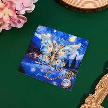 1pc Vintage Butterfly Floral Hollow Metal Bookmark With Pendant, Page Marker Bookmark Divider, Suitable For Home Office Study, Ideal Gift For Book Lovers, Aesthetic Decorative Stationery - 1Pc - View 18