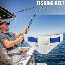 Adjustable Fishing Belt With Rod Holder For Hands-Free Fishing - Multicolor - View 1
