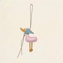Lucky Little Duck Yellow Duck Pendant, Bag Charm Keychain, Clothing Accessory - Multicolor - View 4