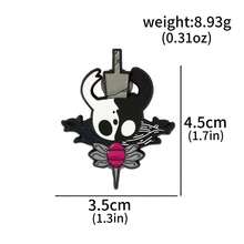 1 pieza Broche Hollow Knight Oruga Clavo Colgante Comandante Grimm Pines de Cómic Unisex Accesorio para Mochila Ropa Insignia Regalo - Multicolor - Ver 26
