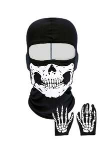 1pc Or Multiple Unisex 3D All-Season Sun Protection Animal Headwear Outdoor Sports Windproof Mask 3D Digital Print Ski Mask - Multicolor - View 12