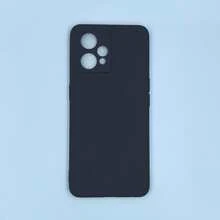 適用於 Realme 的手機殼，純色啞光黑，親膚啞光 TPU 軟殼，防指紋防汗防滑，鏡頭凸起防刮，薄型全包覆日常防撞極簡手機保護殼 - 黑色 - 查看 55