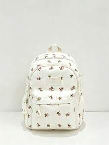 女款時尚純色字母簡約功能性小背包 33cm*23cm*12cm - 彩色 - 查看 2