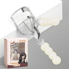 MONKIDS Ceramic Crown Handle Eyelash Curler + Paper Box, High-End Craftsmanship, Long-Lasting Lifting And Lengthening Tool, One-Clip Curl, Makes Eyes Look Bigger, Doesn't Damage Eyelashes, Suitable For All Eye Shapes, Essential For Makeup Lovers - Multicolor - View 9