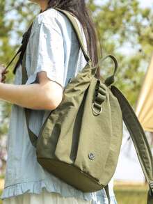 Anti-Theft Casual Nylon Women's Backpack; Multi-Functional Commuter Day Bag; Multi-Pocket Lightweight Travel Bag; Large Capacity Minimalist School Bag; Convenient Book Bag, Suitable For Students, Nurses, Teachers, Business Professionals, Travel, Vacation, Business Trips, Daily Commute, Shopping, Office, Dating, Hiking, Training, Work, Birthday Gifts, Holiday Gifts, - Multicolor - View 8