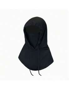 Breathable Full Head Face Mask Summer Cooling Neck Gaiter Multipurpose Outdoor Sun Protection Hat Adjustable Drawstring Neck With Ear Covers Men Women For Motorcycle Cycling Fishing Riding Skiing Camping Bike Essentials Accessorie Hiking Outfits - Multicolor - View 11