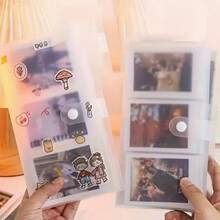 3 Inch Photo Album, Photo Storage Postcard Album, Movie Ticket Album, Card Memory Album, Storage Album, Valentine's Day Album, Christmas Valentine's Day New Year Gift - Multicolor - View 6