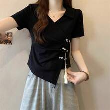 Women Tops - Black - View 2