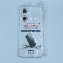 Compatible With Vivo Phone Case Transparent Anti-Drop Shell 1.5mm Thickened Air Cushion Airbag Case Full Coverage Anti-Collision High Definition Transparent Phone Protective Shell, Camera Lens And Screen Raised Protection Precise Cutouts Transparent Air Cushion Phone Case Four Corners Thickened Air Cushion Anti-Drop Shell - Clear - View 49
