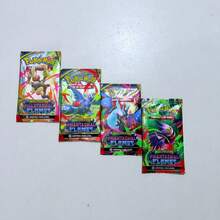 高品質 4 入 TCG 集換式卡牌，精緻動漫角色收藏交換互動卡牌遊戲配件，適合禮物交換、節日襪子填充物 - 套裝 - 查看 6
