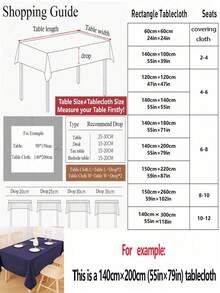 1件可水洗聚酯纖維純色正方形現代極簡桌布，高級裝飾用餐桌布，適用於居家、餐廳、派對、露營等多場景使用 - 藏蓝色 - 查看 2