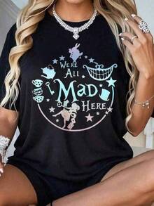Camiseta, 2026, Hombre, Talla 4Y-13Y, Día de la Madre, Ropa Deportiva Casual de Mujer, Playeras - Negro - Ver 1