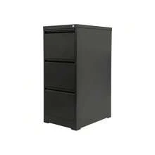 Dokumentenschrank Mit 3 Schubladen, Dokumentenschrank Mit Schloss Und Schlüssel, Multifunktionsschrank, 18,11 * 24,41 * 40,59 Zoll - Schwarz - Übersicht 9