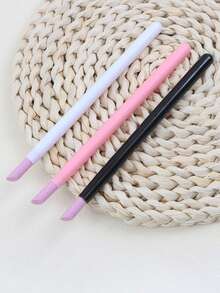 12/6pcs Quartz And Ceramic Nail Carving Polishing Pen Set, 45° Dead Skin And Cuticle Remover, Nail Buffer, Bead, Stone, Jewelry, Cuticle Pusher, Gel And Natural Nail, Professional Manicure Tool Kit, Quartz Nail Carving Pen, Dead Skin Remover, Nail Edge Polishing Pen, Dual-Head Multi-Function Manicure Tool, Nail Surface Sanding And Polishing Pen, Fine Nail Polishing Stick, Dead Skin Remover, Nail Repair - Multicolor - View 7