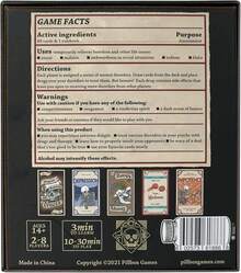 Pillbox Games Efectos Secundarios: desata la diversión y el Caos usando Terapia y medicamentos en Este Juego de Cartas de Golpe para 2 a 8 Jugadores - Paquete de expansión de efectos secundarios - Ver 8