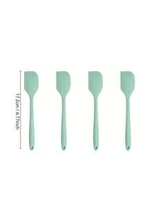 4pcs/1pc Silicone Spatula Set, Suitable For Cream, Jam And Butter, Easy To Clean, Ideal For Home, Restaurant, Dessert Shop, Baking Kitchen Tools - View 20