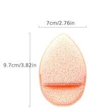 6pcs Facial Sponge Set, Colorful Cleansing Puffs For Daily Face Washing, Soft Reusable Makeup Remover Pads And Exfoliating Pads With Mud Mask Applicator - Multicolor - View 2