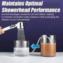 10x Showerhead Filters Hard Water Softener Filter Cartridge For Shower Head - 3.35in 10pcs - View 10
