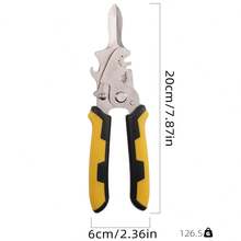 Pisau Tiram Stainless Steel, Gagang Anti Selip, Bagian Pemotong yang Dipertebal, Mudah Memotong Ekor Tiram, Pembuka Cangkang Tiram Multifungsi (Tersedia 2 Warna) - View 9