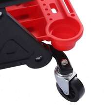 YUNRUX Workshop Stool 150 Kg, Workshop Rolling Seat, Mobile Work Stool With Wheels - A - View 5
