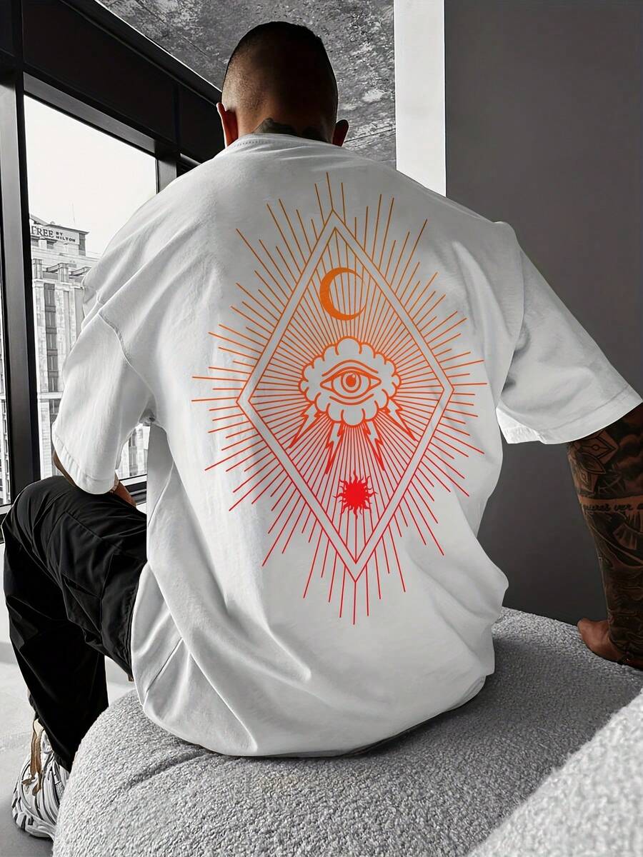 Men T-Shirts - White - View 1