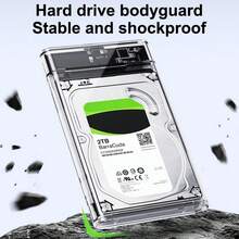 2.5" SSD 硬碟外接盒 5Gbps 免工具 SATA 轉 USB 3.0 固態硬碟外接盒 USB C SSD HDD 外接盒 支援最高 4TB UASP，相容於 WD Seagate 2.5" SSD 與 HDD - USB 3.0 - 查看 3