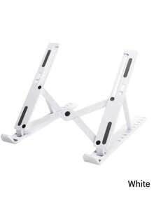 1pc Laptop Stand, Ergonomic Portable, Plastic Phone Holder, 10 Adjustable Angles, Suitable For 12-18 Inch Laptops, Ideal For Office, Study, Bedroom And Travel - A - View 13