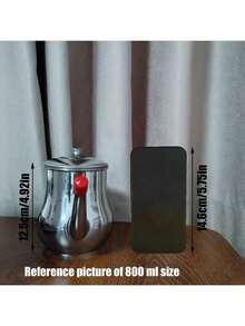 1pc 18/24/32oz Stainless Steel Leak-Proof Coffee/Oil/Water/Tea Pot With Filter And Lid, Suitable For Heating, Dust-Proof, Shock-Proof, Rust-Proof, Leak-Proof, For Kitchen/Dining Room/Cafe/Bar - Multicolor - View 9