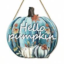Summer Ocean Style Beach Shell WELCOME Wooden English Letter Hanging Decor Porch Sign - Multicolor - View 5