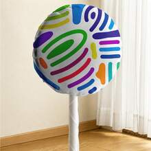 1pc Fan Dust Cover, Colorful Graffiti Printed Polyester Fan Protective Cover, All-Season Dust Cover, Compatible With Floor-Standing & Wall-Mounted Industrial/Commercial/Residential Fans, Dustproof, Debrisproof, Easy Installation, Easy To Carry - Full Coverage - View 7