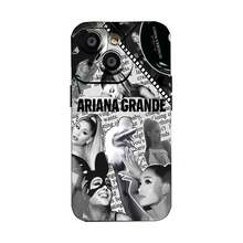 Collage musical de  negrafunda de teléfono Fundas compatibles con ,Apple,VIVO,OPPO,,, y Honor.Fabricadas en silicona TPU,ofrecen protección contra golpes y caídas. - Negro - Ver 2