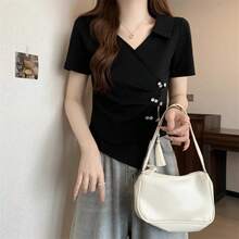 Women Tops - Black - View 3
