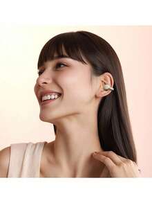 Ear Clip Open-Ear Wireless Earbuds, 5.4 Version True Wireless Sports Earphones With Digital Battery Display Charging Case, Directional Sound Transmission With No Leakage, High-Definition Lossless Stereo Sound Quality, Touch Control Support, Compatible With Apple And Android Devices - View 6