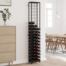 vidaXL Weinregal 8 Flaschen Metall Flaschenregal Flaschenständer Weinschrank - Übersicht 19